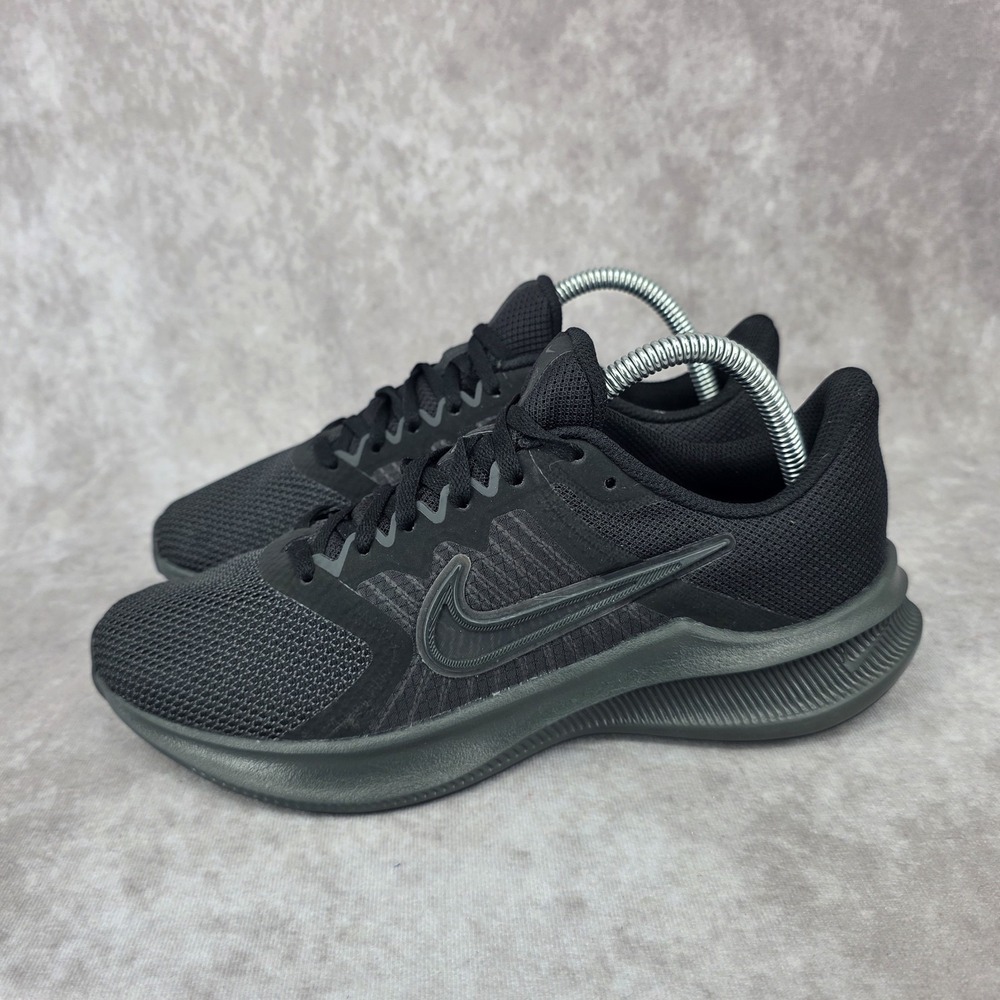 NIKE Downshifter 11 Running Shoe Womens Size 8 DJ2680-003 Black NEW